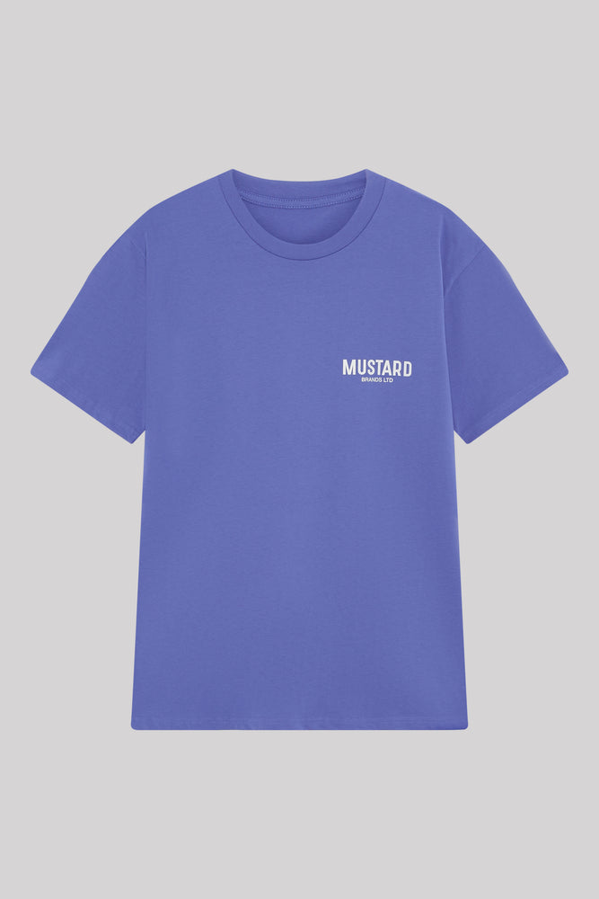 Mens Athletic Goods Tee - Tropicana Blue