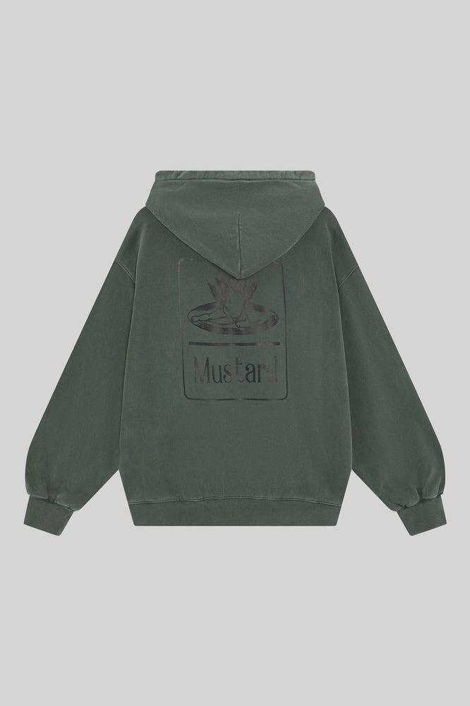 Cherub Washed Box Fit Hoodie, washed sage