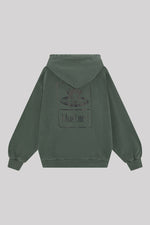 Cherub Washed Box Fit Hoodie, washed sage