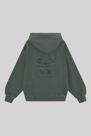 Cherub Washed Box Fit Hoodie, washed sage