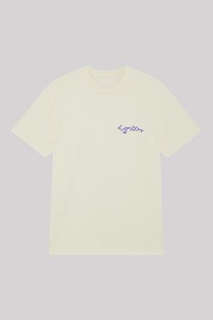 Mustard Spike Tee - Off White