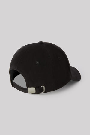 90's Cotton Twill Cap - Black/Black