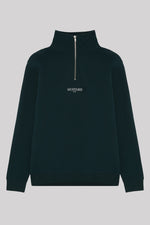 Mens OG II Half Zip sweater - Pine Green