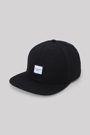 OG II Cotton twill patch snap back cap - Black