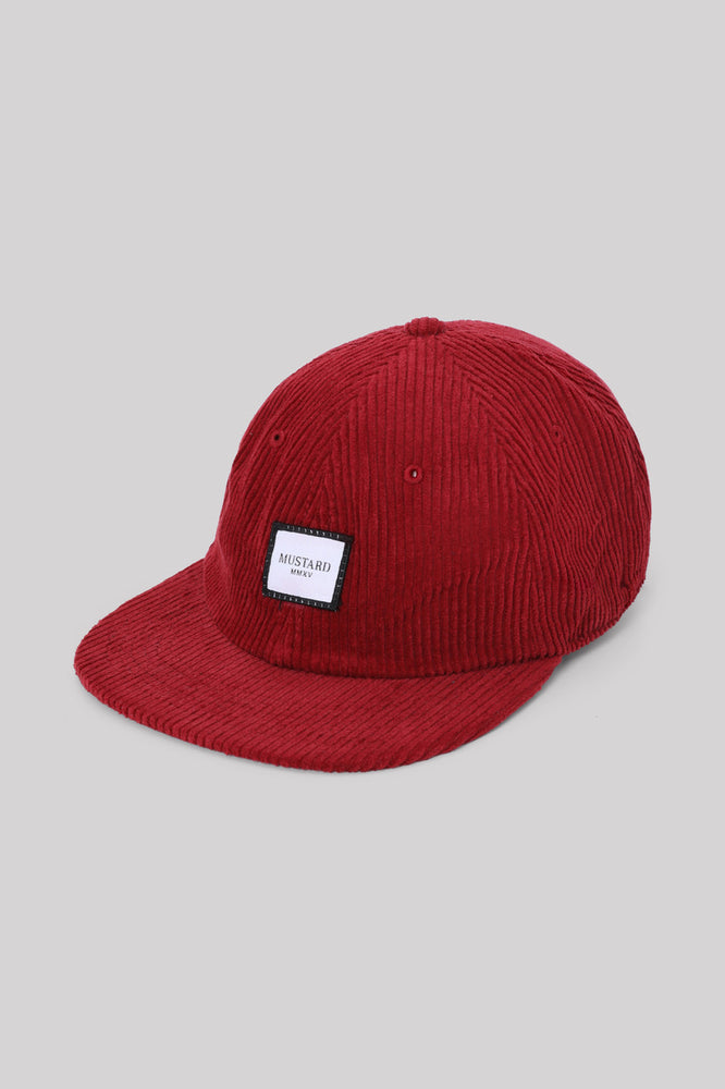 Patch Cord Strapback cap- Ruby Red