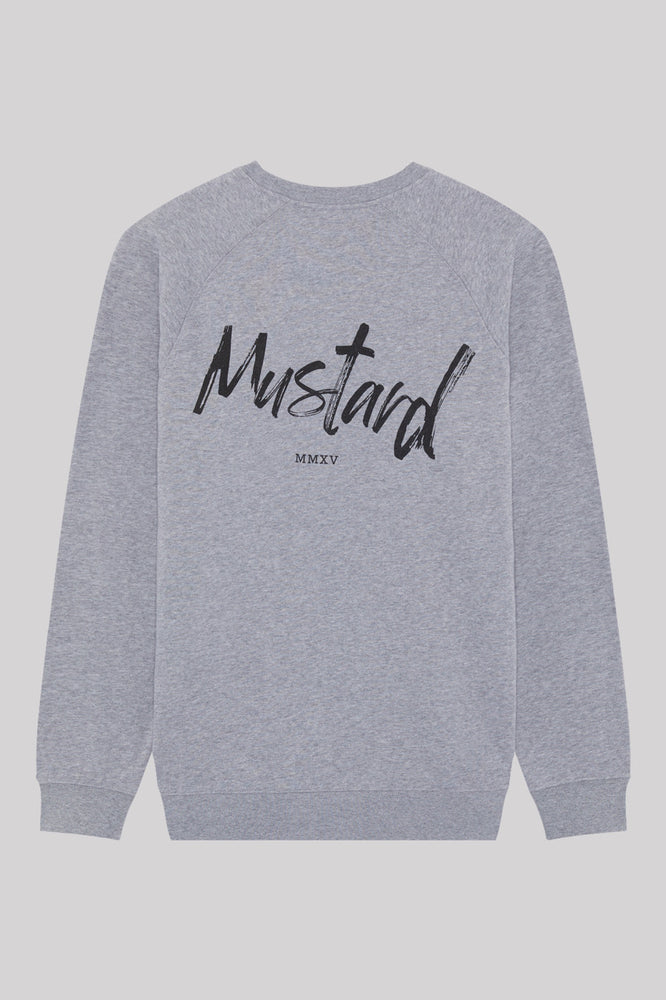 Mens Signature Crew in Grey