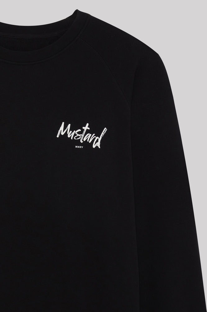 Mens Signature Crew in Black