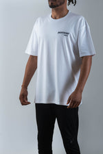 Mens Stackers Tee in White