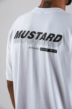 Mens Stackers Tee in White